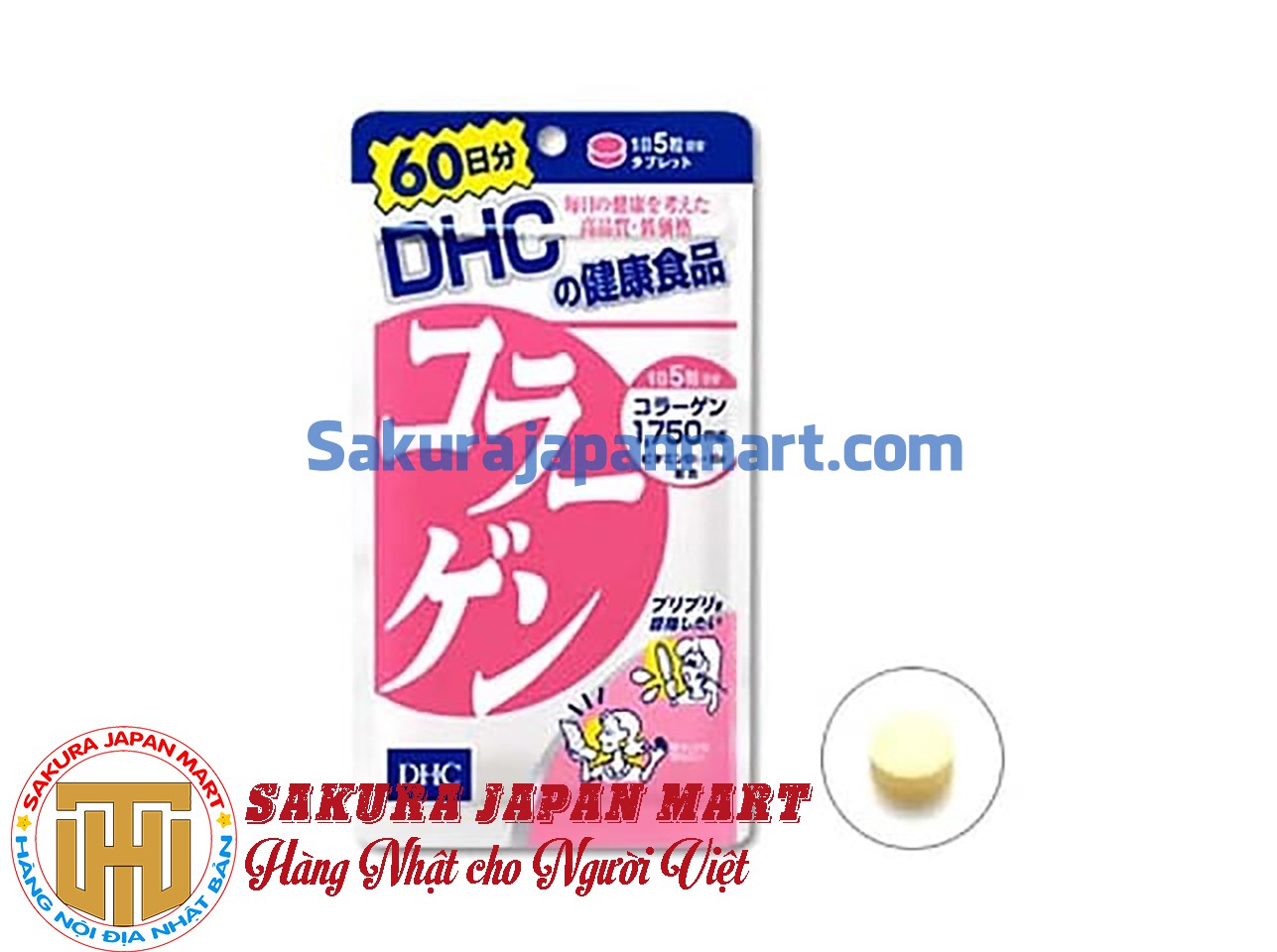 Viên uống collagen DHC chống lão hoá - giảm nếp nhăn